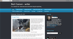 Desktop Screenshot of bert-blogging.com