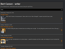 Tablet Screenshot of bert-blogging.com